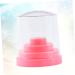 SOESFOUFU 1pc 48 Nail Bit Organizer Display Holder Stand Nails Drill Bits Nail Display Stand Display Storage Nail Drill Bits Holder Nail Grinding Head Storage Written Manicure Pink Size 1 Pink - Buy Online on GoSupps.com