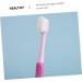 Minkissy 4-Piece Portable Toothbrush Set for Kids & Adults Soft Fur Design for Dental Hygiene | Ideal for Travel & Home Use - Buy Online on GoSupps.com
