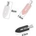 JeoPoom 9 Pcs No Bend Hair Clips | No Crease Pin Curl Clips for Women | Pink Hair Styling Clamps - Buy Online on GoSupps.com
