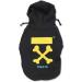 Stylish Yellow Dog Coat for Small Breeds | Winter Hoodie & Jacket for Schnauzer Corgi French Bulldog & Teddy | XXL/2XL - Buy Online on GoSupps.com