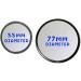 I Love Fitness - 77mm Round Compact Mirror - Buy Online on GoSupps.com