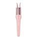 Automatic Hair Curler 32mm Barrel Automatic Curling Iron Wand with 3 Temps Auto Shut-Off for Hair Styling Pink