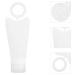 Healifty Disposable Squeezable Soap Bottling Set - 2 Sets of Hook Cases with Hanging Ring Cap, Empty Cosmetic Containers for Liquid Samples - Ideal for Home or Travel - Buy Online on GoSupps.com
