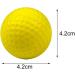 Foam Golf Practice Balls - Fessal 12 Pack | Colored, Dent-Resistant, Soft Balls for Indoor & Backyard Training - Buy Online on GoSupps.com