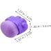 Beavorty Portable Makeup Brush Artificial Fiber Portable Concealer Brush Purple Make up Brush Plastic Blush Brush - Buy Online on GoSupps.com