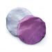Shower Cap  2 Pieces Waterproof Oversized Adjustable Shower Caps for Women Long Hair  Triple Layer Resuable Shower Hat Bath Caps Grey + Purple