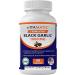 Vitamatic Fermented Black Garlic Extract 1000mg 60 Capsules - Non-GMO, Gluten Free Antioxidant & Cholesterol Support - Buy Online on GoSupps.com
