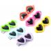 Carykon 20Pcs Dog Hair Clips - Heart Sunglass Pet Hair Bows - Multicolor Animal Hair Barrettes - Buy Online on GoSupps.com