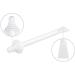 Nose s Plastic Nose ing Disposable Spatulas for Nostril Nasal Eyebrow Facial Hair Removal 100pcs 100 count (Pack of 1) - Buy Online on GoSupps.com