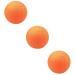Frcolor 3st fascia ball massage ball muscle massage scooter ball massage ball for the back trigger point massage ball massage ball for the neck massage roller pebblel body fasciitis fitness 6.1x6.1cmx3pcs orangeex3stk