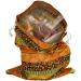 Bossa Nova Luxury Chocolate Bomb Gift Set Bundle Hot Chocolate with Marshmallows gift-wrapped in a textile bag with Mason Cash Impressions stoneware cosy mug With Mustard textile bag - Buy Online on GoSupps.com