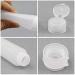 3 x 200ml Transparent Plastic Travel Bottles - Refillable & Squeezable Containers for Lotion Liquids Face Cleaners & Toiletries - Buy Online on GoSupps.com