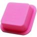 1pc Handmade Soap Mold Handmade Soap Mold Multi Usage Words Soap Mold Reusable Square Silicone Mould for Kitchen Pink - Buy Online on GoSupps.com