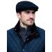 Mucros Weavers Irish Trinity Flat Cap for Men Newsboy Hat Medium Charcoal