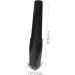 WOFASHPURET 5pcs Empty Eyeliner Bottle Tube Empty Mascara Dispensers Plastic Black Black 11.00X1.60X1.60CM - Buy Online on GoSupps.com