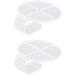 Nail Art Palette - High Transparency Mixing Tray for Acrylic Makeup & Painting | Best Nail Art Supplies - Buy Online on GoSupps.com
