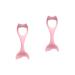 Baluue 2pcs Eyeliner Auxiliary Artifact Silicone Eyeliner Stencils Make up Aid Tools Eyeliner Drawing Aid Eyeshadow Eyeliner Drawing Tool Mascara Make up Silicone Eyeliner Tool 15X4.5CMx2pcs Pinkx2pcs