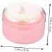 6pcs Baby Powder Puff Set | Travel-Friendly Body Powder Dispenser with Puff | Empty Pink Powder Container - Buy Online on GoSupps.com