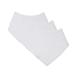 Royal Icon Baby Bandana Bibs - Stylish and Functional Baby Dribble Bibs 0-6 months - Soft and Absorbent Baby bibs 0-6 months - Perfect for Newborn Boys and Girls Bibs Set of 3/6 /12Pc 3 x White