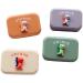Miedeon contact lens container 4 pieces of contact lens container Cartoon contact lenses etui travel contact lens container.