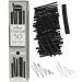 Speedball PH Coate Willow Charcoal 30 Piece Set - Assorted Lengths, Black Artist Charcoal Sticks - Buy Online on GoSupps.com
