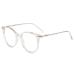 Firmoo Blue Light Blocking Glasses for Women Men Anti Glare Eyestrain Computer Gaming Glasses Anti Bluelight Blue Blocker Non Prescription Eyeglasses Clear 0.0 x