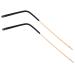 Wofashpuret 1 pair of brilliant parts spare parts for glasses glasses B gel replacement glasses arms Legs Brillen repair set Replacement glasses frame Universal glasses bricks Suite Temple Metal Golden 13.20x0.30cm