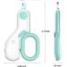LED Small Animal Nail Clippers: Professional Claw Trimmer for Dog, Cat, Kitten, Bunny, Rabbit, Bird - Blue - Buy Online on GoSupps.com