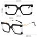 Shop Oversized Square Computer Readers - Blue Light Blocking +200 Pink Eyewear | Anti Eye Strain & Stylish Design - International Shipping Available - Buy Online on GoSupps.com