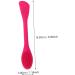 FRCOLOR 4 Pcs Facial Cleansing Brush Manual Silicone Facial Scrubber Silicone Cleaning Brush Scrubber Massager Silicone Brush Silicone Stick Cleasing Milk Handheld Rosyx2pcs 16.5*3cmx2pcs - Buy Online on GoSupps.com