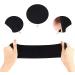 Buy Hotmnty Slimming Compression Arm Sleeves 2 Pair Black + Light Apricot | Effective Upper Arm Shaper & Massage Gear for Weight Loss - Buy Online on GoSupps.com