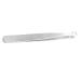 Milisten nose hair trimmer round pointed precision nose hair tweezers clip stainless steel eyebrow clipper for safe trim hair nose face hair removal tool silver