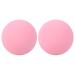 2 pieces of silicone yoga acupuncture massage ball muscle relaxation fitness shafal massage trigger point ball for yoga physiotherapy myofascial relaxation muscle relaxation strawberry