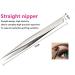 Yimart Professional Eyebrow Tweezer Set - Stainless Steel Eye Lashes Tweezers Kit for False Eyelash Extensions - 7Pcs Makeup Tool Set - Buy Online on GoSupps.com