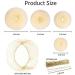 Teenitor Bun Kit: 20 Blonde Girls Bun Nets, 4 Hair Bun Makers, 20 U Shaped Hair Pins - Buy Online on GoSupps.com