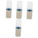 Minkissy 4 pieces of portable cups of toothbrush case travel toothbrush holder Bathroom toothbrush holder Portable toothbrush container toothpaste bluex4stk 20.00x6.50cmx4pcs
