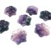 Beautiful 1PC Natural Fluorite Bauhinia Shaped Crystal Flower Stones Hand Carved Crystal Decor Natural Quartz Crystals Chakra Reiki Balancing - Buy Online on GoSupps.com