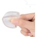Premium GEL Heel Cups - Self-Adhesive Foot Orthotic Inserts for Heel Spurs & Pain Relief - X-Large Clear - International Shipping Available - Buy Online on GoSupps.com