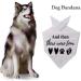 1 Piece Baby Announcement Dog Bandana And Then There Were Four Dog Bandana New Baby Gift Pregnancy Gift (Were Four White) - Buy Online on GoSupps.com