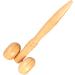 Wooden Hand Massager & Muscle Roller Stick | Anti-Aging Face Lifting Tool | Natural Bamboo Massage Tab - Buy Online on GoSupps.com