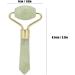 Haosie Jade Stone Facial Roller - 3.3x1.6in Face Massager Mini Handheld Multifunctional Skin Tightening Tool for Face Lifting - Buy Online on GoSupps.com