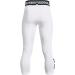 Under Armour Boys' Utility 3/4 Sliding Shorts - White/Black Large (100) - Buy Online on GoSupps.com