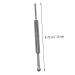 Minkissy Stainless Steel Acupuncture Pen - Manual Metal Acupuncture Tool with Retractable Design for Pain Relief | Shop Internationally - Buy Online on GoSupps.com
