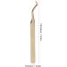 Eyelash Tweezers - Professional Precision Stainless Steel Tweezers for Eyelash Extensions | Beauty Salon Tools - Buy Online on GoSupps.com