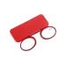 KOOSUFA B gellose reading glasses Kniper Men Women Compact Light Slim Mini Reading Aid Travel Heaf Glasses With Etui 1.0 1.5 2.5 3.0 3.5 1x red 2.0 x