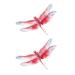 Dragonfly Temporary Tattoo Sticker Set - Watercolor Waterproof Body Art for Women, Girls, and Kids - Pack of 12 - Buy Online on GoSupps.com