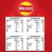 Walker Classic Variety Multipack Crisps 20x25g (Pack of 2) | Assorted Flavors for Snacking Delight | Fresh taste guaranteed | Suitable for vegetarians - Buy Online on GoSupps.com