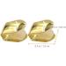 SUPVOX 2Pcs Gold Plated Small Single Tooth Cap Hip Hop Teeth Grill - Golden | Premium Quality - Buy Online on GoSupps.com
