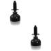 Healeved 2pcs String Ink Line Box Ink Line Ruler Black in The Meters Eyebrow Positioning Tool Vial Bottled