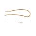 Sttiafay Vintage Gold U Shape Hair Fork | Updo Hair Clip for Women and Girls - Buy Online on GoSupps.com